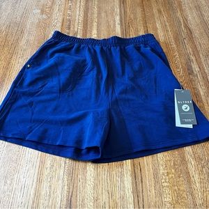 1X NWT Glyder Blue Indigo Oversized Blue Shorts